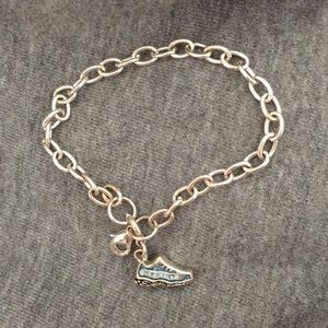 Running charm bracelet